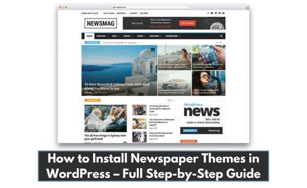 How to Install Newspaper Themes in WordPress – Full Step-by-Step Guide Image