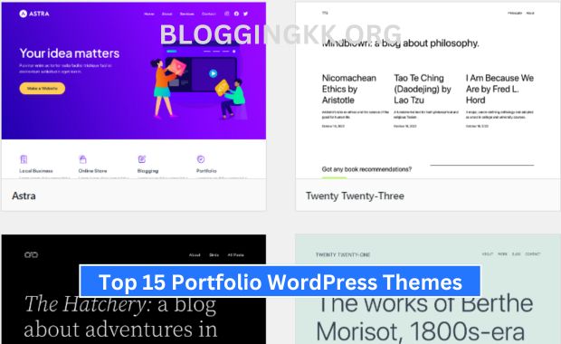 Top 15 Portfolio WordPress Themes Image